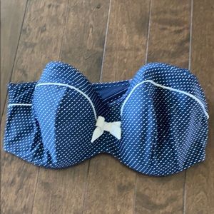 Panache navy swim top UK 30H